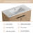 36'' Single Bathroom Vanity with Ceramic Top