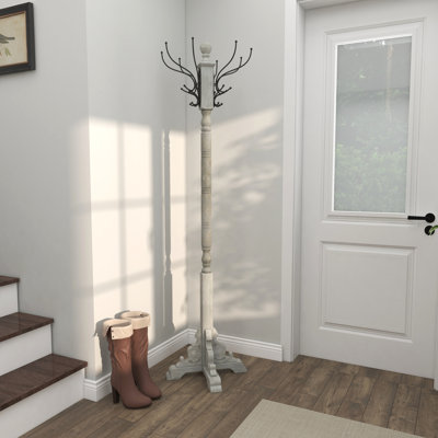 Shey Freestanding 12 - Hook Coat Rack