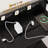 11 Drawer Fabric Dresser with Wireless Charging, App-Controlled RGB LED Lights & Open Shelf-644809258
