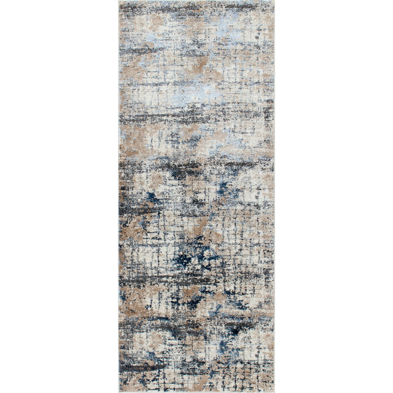 Allasia Cotton Oriental Indoor Rug, Runner 2'6" x 8'