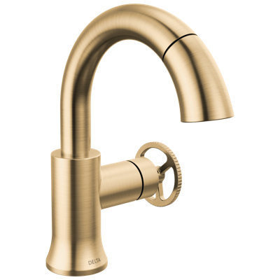 Trinsic Single Hole Pull Out Sprayer Bathroom Faucet, Single Handle Bathroom Sink Faucet