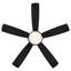 Ventilateur de plafond encastré intelligent à 5 pales Odyssey avec télécommande et ensemble d'éclairage à DEL inclus-55354985-57409108