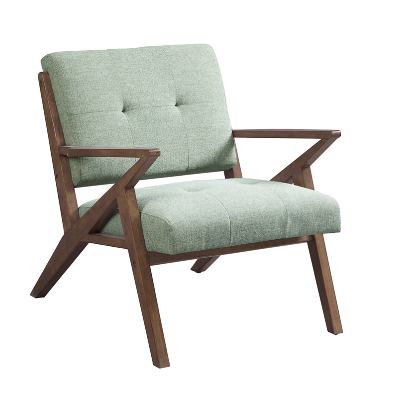 Mobilier moderne de style Mid-Century, en bois massif, l 33,5 po x P 30 po, H 32,5 po, pouvant accueillir jusqu'à 300 lb, revêtement en bois, capacité maximale de 300 lb