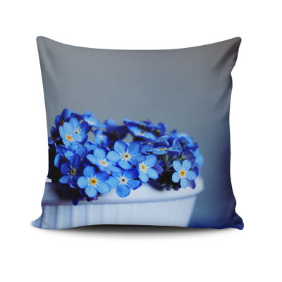 Housse de coussin Ervil, 17 x 17 pouces, 50% coton / 50% polyester | Lavable à la machine à 104 ° F, repassable, fermeture à glissière dissimulée | Parfait pour le salon, la chambre à coucher et la décoration intérieure élégante