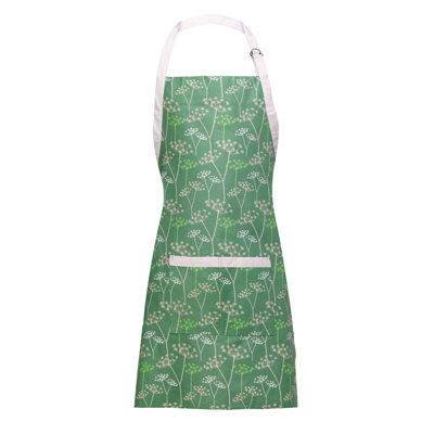 Cow Parsley Floral Bib Apron