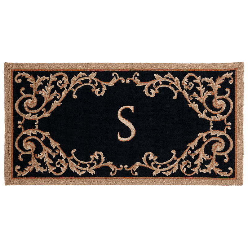 Amoya Personalizable Trellis Outdoor Doormat, S, 36" W x 72" L