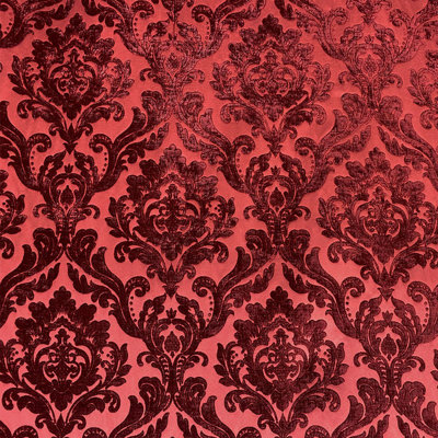 Damask Two Tone Velvet | Neiman Fabric