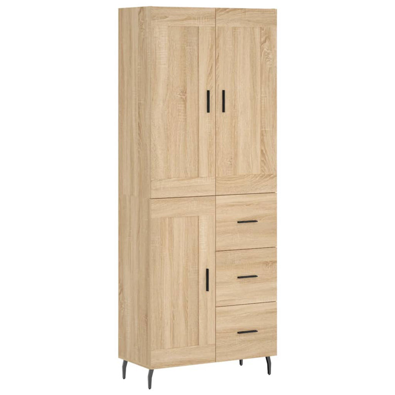 Sonakshi 69.5cm Sideboard, Sonoma Oak