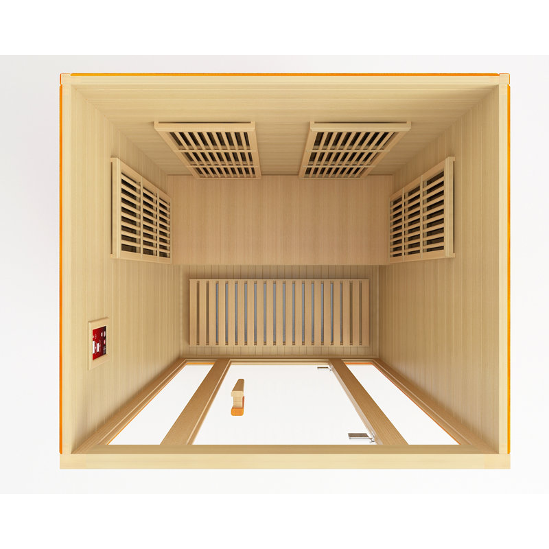 Maxxus 2-Person Canadian Hemlock FAR Infrared Sauna
