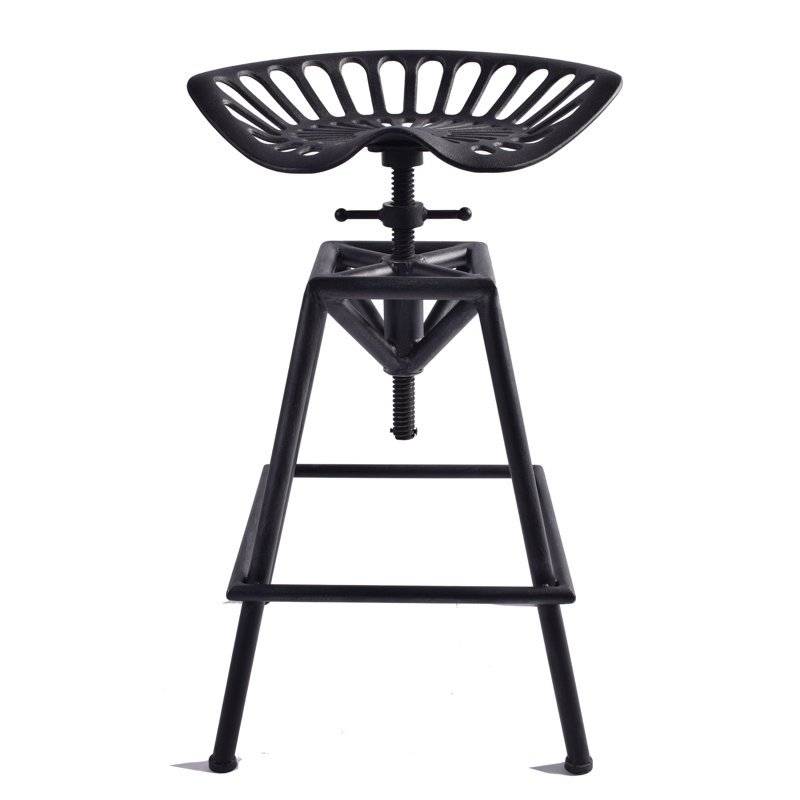 Botto Swivel Counter Stool with Metal Frame