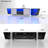 LED TV Stand With Remote Control And Multiple Modes Changing Lights