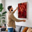 Autumn Foliage Botanical - Wrapped Canvas-644310117-644310112