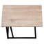 Table d'appoint Modern Living, taupe et métal