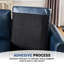 59" Upholstered Loveseat Faux Leather Sofa-1176101036