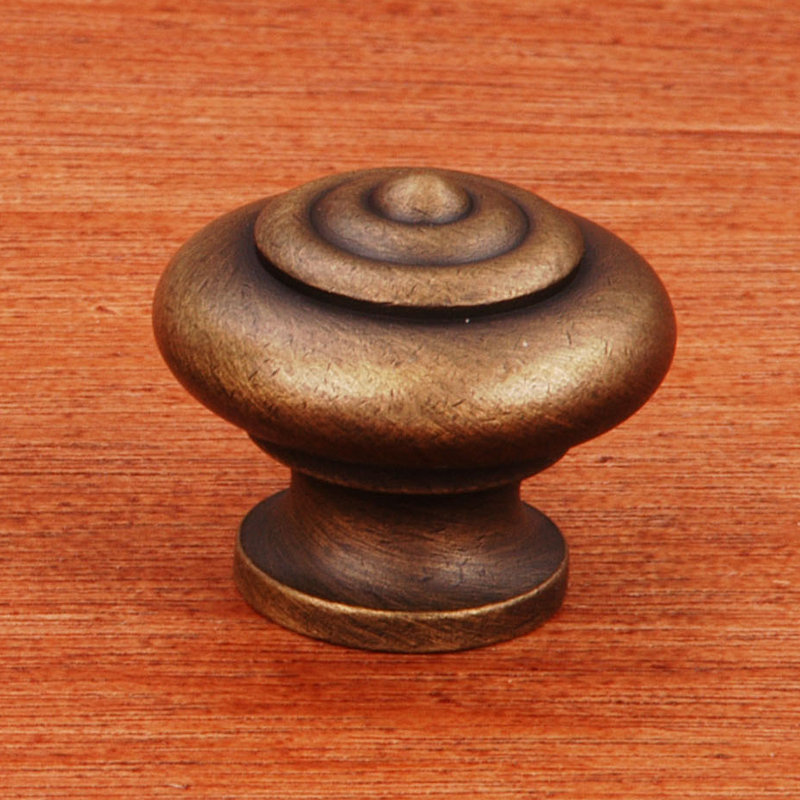 CK Series 1" Diameter Mushroom Knob, Antique English