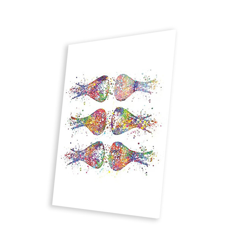 «Brain Synapses», reproduction sur verre acrylique, H 24 po x l 16 po x P 0,25 po