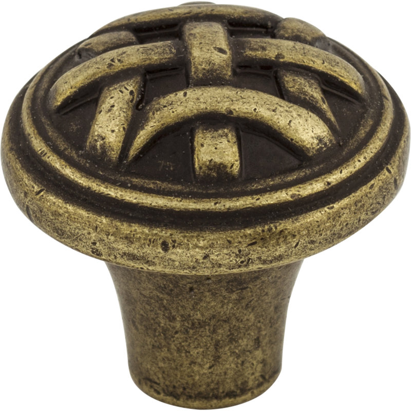 Celtic Round Knob, German Bronze, 1" Knob Diameter