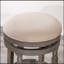 Tabouret 30 ", siège en tissu vieilli-1162193733-1162193735