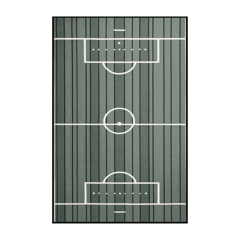  Tapis lavable et futsal pour terrain de sport, Rectangulaire 8 pi x 10 pi
