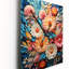 Horloge murale Springview - Abstract Botanicals-2070287504
