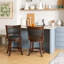 Tabouret de comptoir pivotant 25 po Rinley