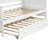 Twin Wooden Daybed With Trundle Bed-153044486