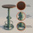 Dining table Counter Height 23.62" Pine Pedestal Dining Table-126303078