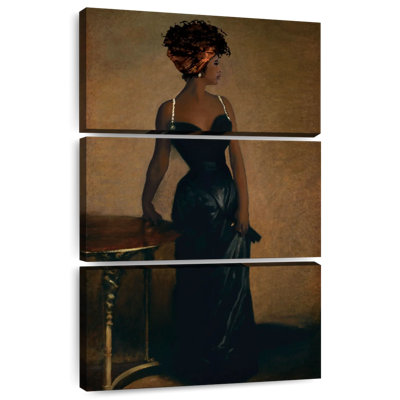 Navette d'inspiration afro-américaine inspirée de madame X
