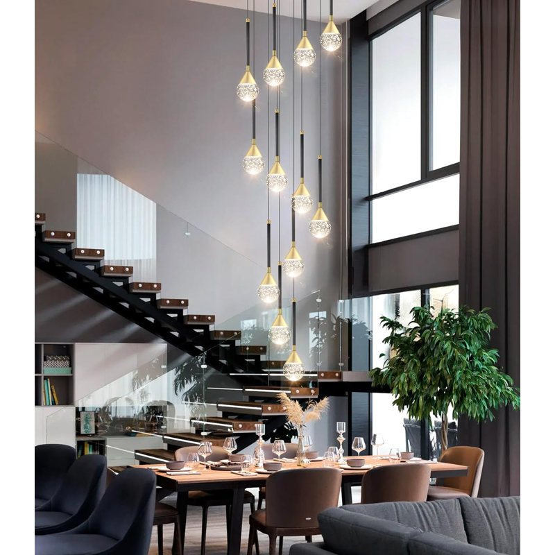 16 - Light Dimmable Chandelier