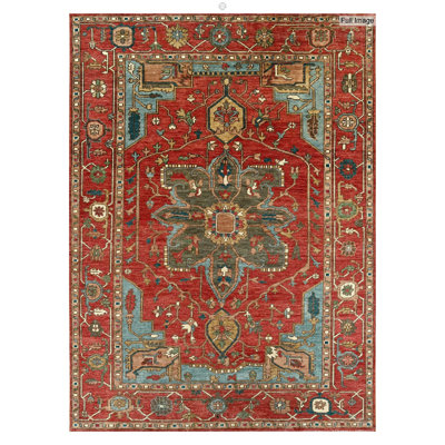 Heriz One-of-a-Kind 9'1" X 11'11" Area Rug