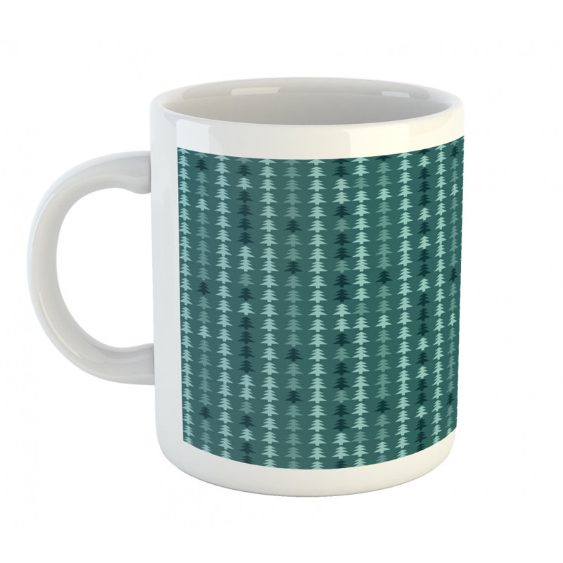 Grande tasse à café pin sapin