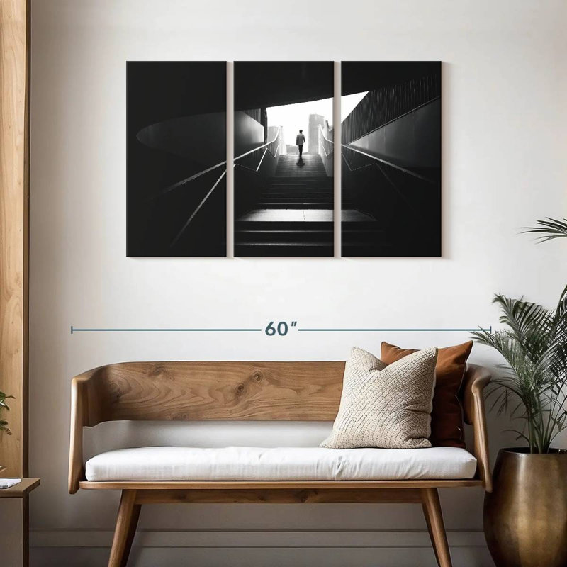 Lilie Staircase Ascent, 28" H x 45" W