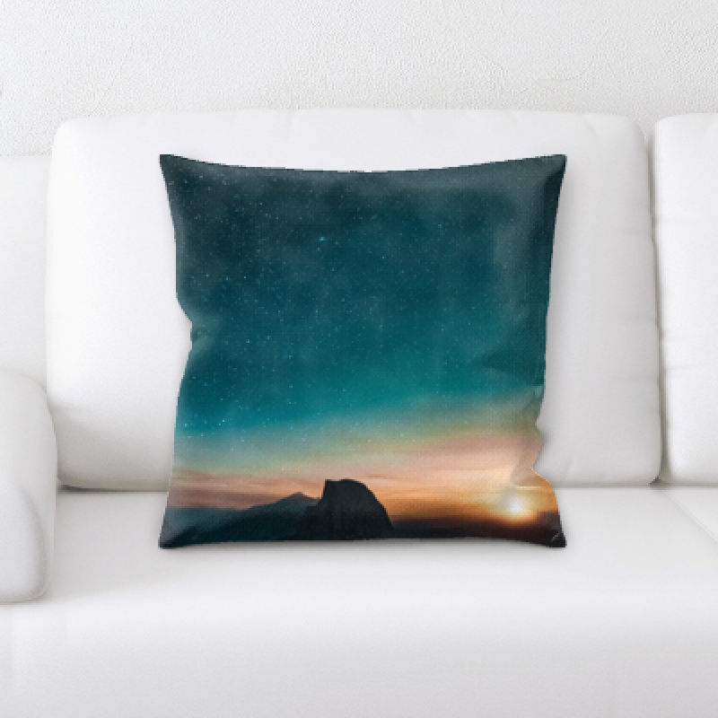 Microsuede Throw Pillow