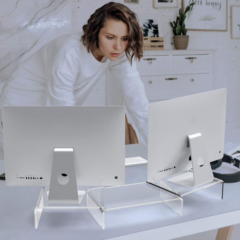 Oumaima Acrylic Monitor Stand