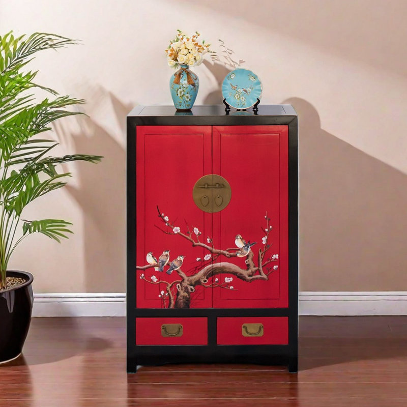 16 Pair Solid Wood Shoe Storage Cabinet