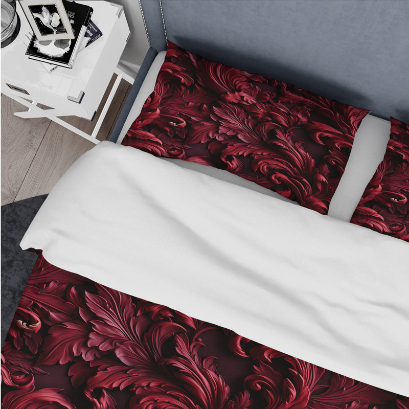 Ensemble de housse de couette Braylynn, Housse de couette simple + 1 taie décorative stan