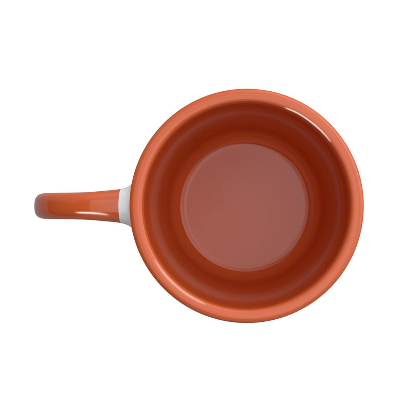 Cute Otter Ceramic Mug, Orange/White, 11oz, Orange