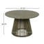 Table de salle à manger d'extérieur en bois d'acacia pour le patio (table incluse seulement)-80023917