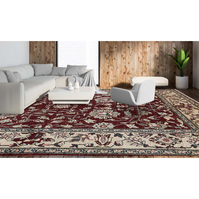 Wool Oriental Area Rug