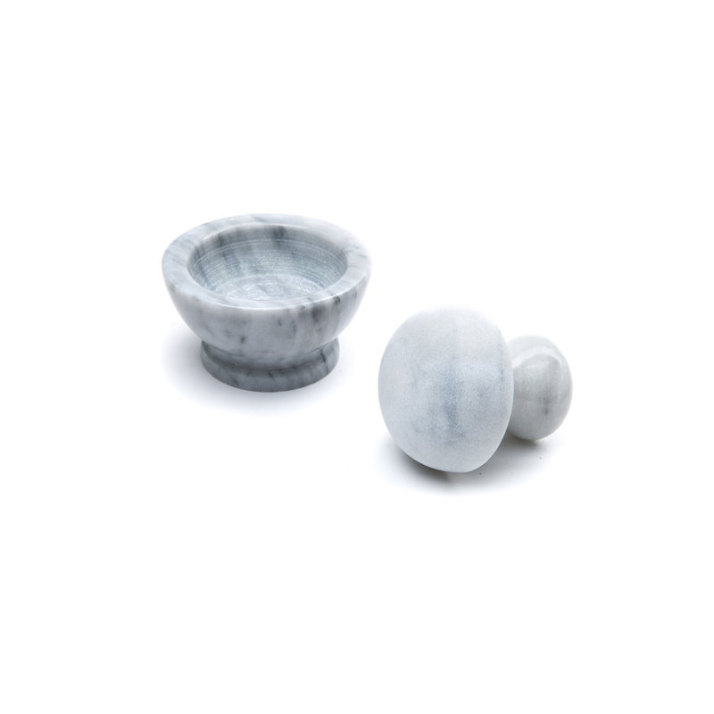 Marble Mortar And Pestle Set