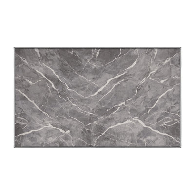 Machine Washable Gray Area Rug