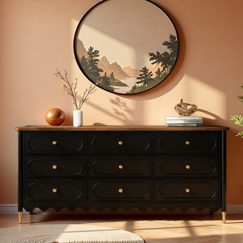 Console American Light, H 35,4 po x l 63 po x P 15,7 po