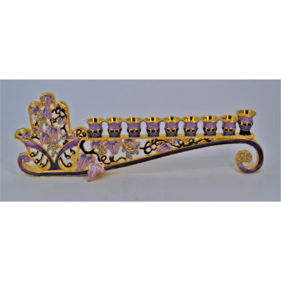Pewter Menorah
