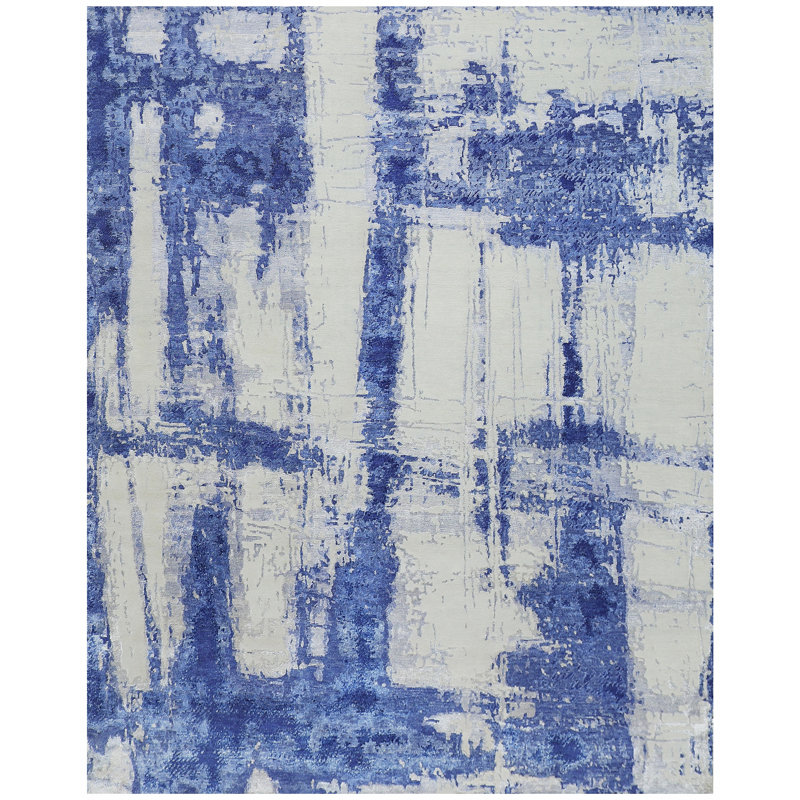 Abstract Area Rug, Rectangle 9' x 12'