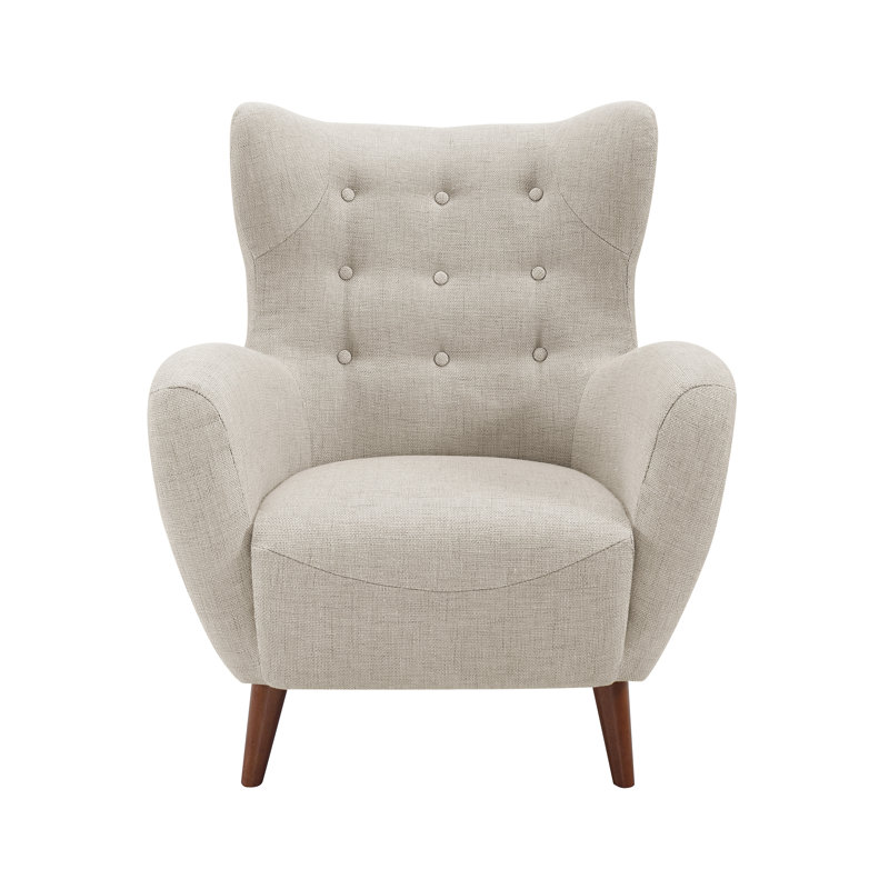 Kriansh 87.1Cm Wide Tufted Wingback Chair
