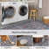 Govan Ultra-Thin Washable Area Rug Stain Resistant Rugs for Living Room Bedroom, Distressed Vintage Rug