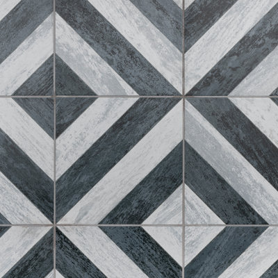 Carreau de porcelaine de 10 po x 10 po Cassis Sete