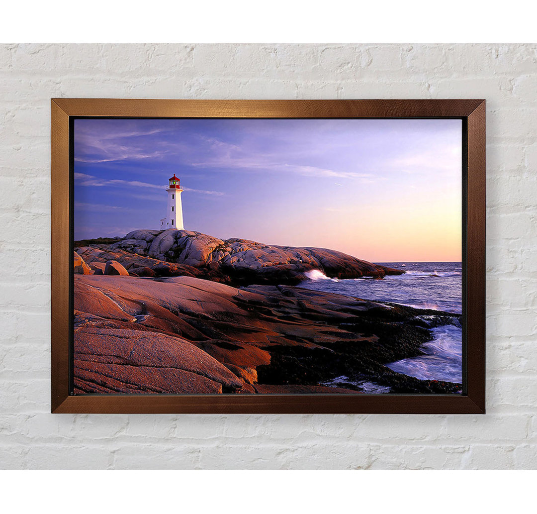 Peggys Point Leuchtturm Peggys Cove Neuschottland - Druck