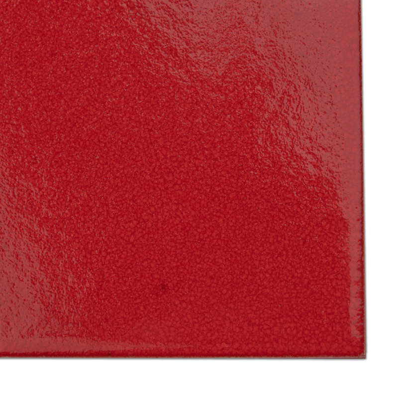 Monocolor Premium 7-7/8 In. X 7-7/8 In. Ceramic Floor And Wall Tile, Red