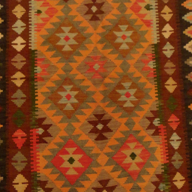 Tapis rouille tissé à la main Azpeitia